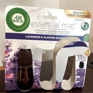Air Wick Essential Mist 1 Refill Lavender and Almond Blossom Essential Oil